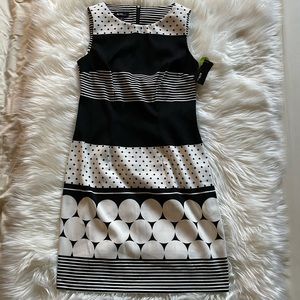 NWT Alyx Polka Striped Midi Dress